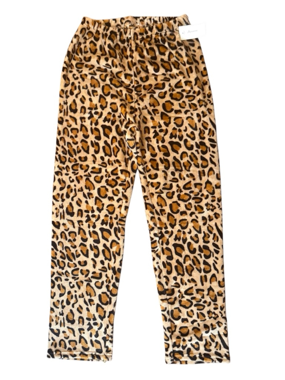 Leopard print super soft casual pull on pants by ARVORES, size *S, NWT
